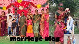 ಅಣ್ಣನ ಮದುವೆ vlog👩‍❤️‍👨 II My Brother  Wedding Celebration II