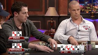 $561,800 Cold Deck! Tom Dwan vs. Patrik Antonius on Poker After Dark!