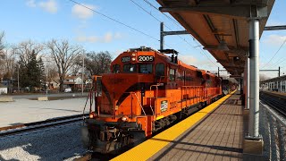 CSS 2005 Leads South Shore Freight AF4 belt job at miller in