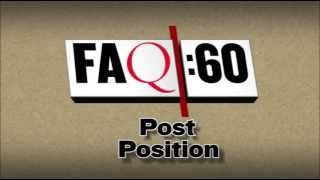 FAQ :60 - POST POSITION