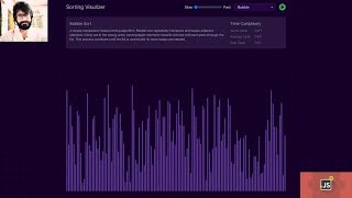 63. Sorting Visualizer Using HTML, CSS & JAVASCRIPT.
