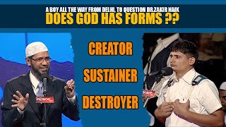 Does God Has Forms ?? BRAHMA, VISHNU \u0026 SHIVA | DR.ZAKIR NAIK QUESTION ANSWER