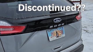 WHY WAS THE FORD EDGE DISCONTINUED??  Let's Find Out!