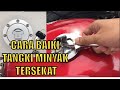 CARA BUKA KUNCI TANGKI MOTOR TERSEKAT ATAU KERAS SAMPAI SAKIT TANGAN