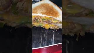 Cheesiest Burger #fries #delicious #kitchen #cheese #food #viral #art #foodie #shortvideo #short