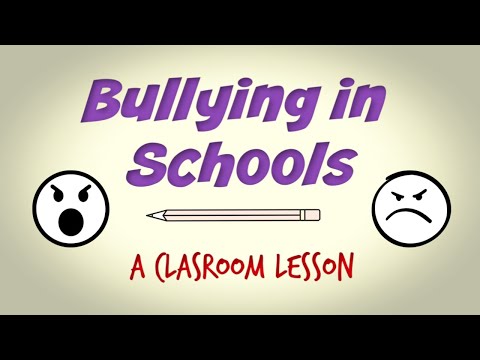 Bullying in Schools: Classroom Lesson Bullying in Schools: Classroom Lesson