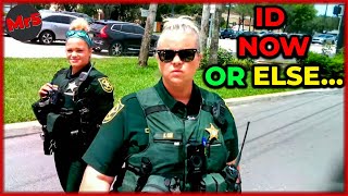 This Female Cop Gets Owned For Thinking She’s Above The Law | Id Refusal #107