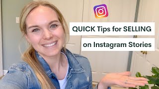 How to sell on Instagram Stories - 2 Easy Tips!