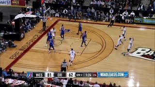 Alex Davis posts 11 points & 12 rebounds vs. the Knicks, 3/18/2016