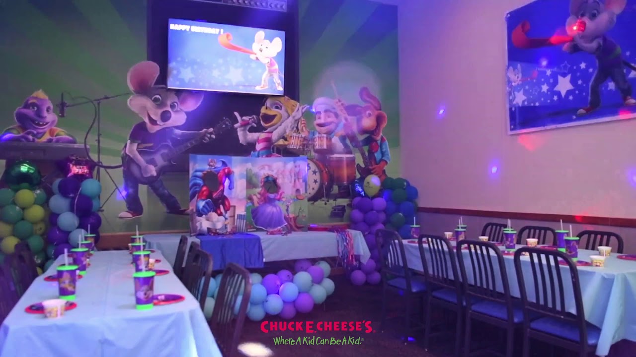 Parties Chuckecheese Youtube
