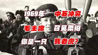 1969年中苏冲突，毛主席召见粟裕，问到：你是一只死老虎？