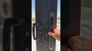 🚪 A smart door lock solution for your sliding doors!💡 #wifidoorlock #smarthome #smartlock