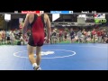 junior 182 aaron rothwell wisconsin vs. john filipek missouri