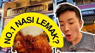 [Village Park]椰浆饭全马第一？还有Annie 1 叉烧云吞面！Ratha Raub 印度煎饼! Damansara Uptown yummy good foods!! | CC. Eng