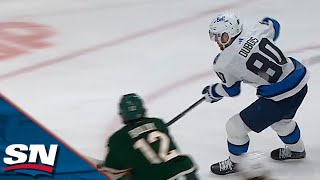 Jets' Pierre-Luc Dubois Scores After Pulling Off Slick Move To Beat Wild's Jonas Brodin