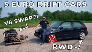 We're Building 5 Cheap Euro Drift Cars //  Summer Drift Series (Presented by Liqui Moly)