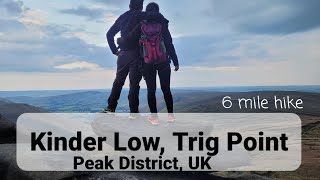 Kinder Low, Trig Point hiking