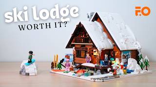 A brick built Ski Lodge... but is it any good? l Lego Alternative | FunWhole In-depth Review