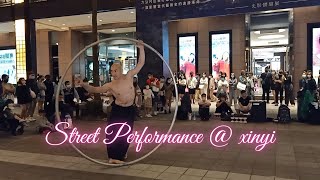 Cyr Wheel Performance by Isaac Hou @ Xinyi