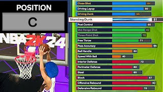 BEST VALUE for EVERY ATTRIBUTE for BIGS NBA 2K24!