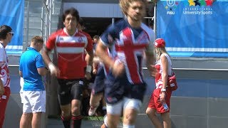 Rugby-7 Men's Quarter Final (GBR vs JPN) - 27th Summer Universiade 2013 - Kazan (RUS)