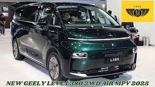 China's Ground Bus | Big Battery, Big Space and Air Suspension | Geely LEVC L380 2WD Air MPV 2025