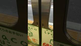 伊豆箱根鉄道3000系ドア開閉#shorts