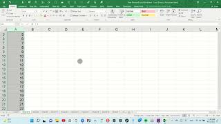 bulk numbering in excel نووسینی ژمارەیەکی زۆر لە ئێکسڵ