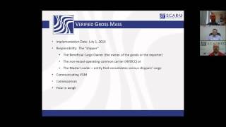 SOLAS VGM Requirement: Background on Verified Weight Requirement