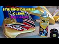 STRIPING MURAH DITIMPA CLEAR I YELLOW METALIC I CAT BODY SATRIA FU