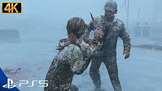 Escape From David - AMAZING Sequence in The Last of Us Part 1 PS5 Remake | 4K