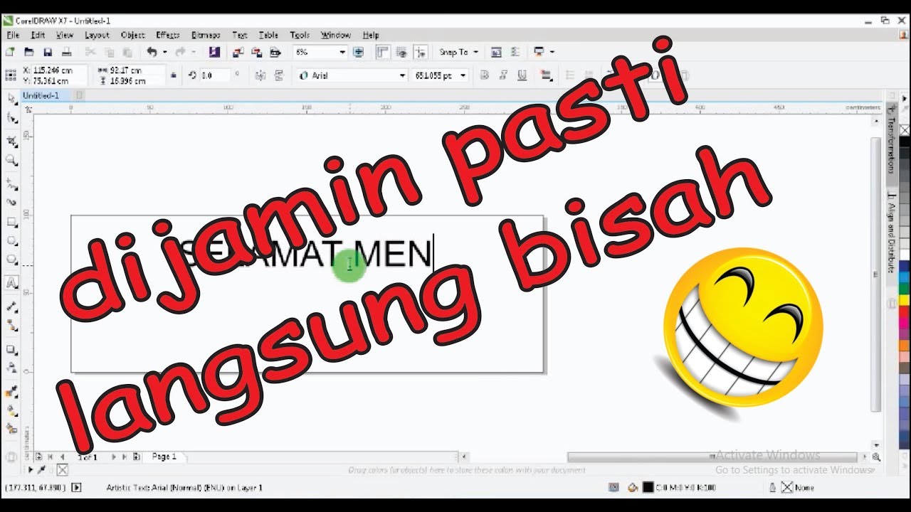 Langkah Langkah Membuat Spanduk Di Coreldraw Yang Mudah Dan Benar ...