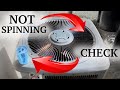 Fix Air Conditioner Fan Not Spinning