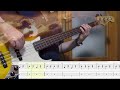 Credence C. R. - Bad Moon Rising Bass   Cover with TAB