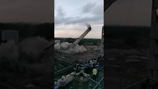 Live Chimney Blast at Power Plant | Chimney 2