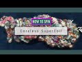 HOW TO SPIN -  Coreless Supercoil ART YARN - Using a auto wrapped single