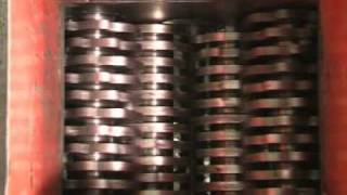 Data Security Shredder / Shredding of hard disks / Hard drive shredder