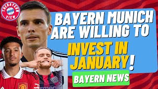 Bayern Munich are willing to invest in January!! - Bayern Munich Transfer News