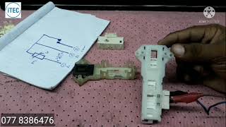 LG door switch #1දොර ස්විච් එක washing machine repair