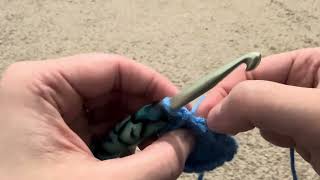 Single crochet invisible decrease, left handed tutorial, Crochet with Shay