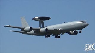 RAF E-3D Sentry Circuit Training at RAF Mildenhall