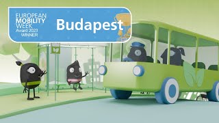 Budapest, az Európai Mobilitási Hét 2023. évi díjazottja