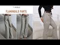 【flamingals】button detail drawstring low rise flare pants pantstyle womensfashion fashiontrend