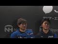 ＜2019.8.18楽天戦9回表2アウト満塁＞同点で迎えたピンチの場面のベンチ内風景 投手・秋吉