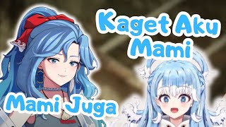 Kobo kaget tiba-tiba Maminya dateng, Maminya ikutan kaget  [Hololive ID Clip]