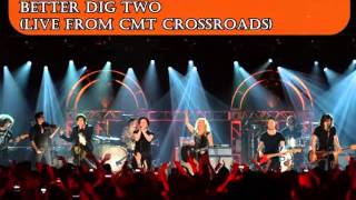 Fall Out Boy feat.The Band Perry -Better Dig Two (Live from CMT Crossroads) AUDIO