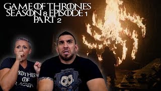 Game of Thrones Season 8 Episode 1 'Winterfell' Part 2 REACTION!!