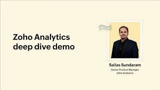 Zoho Analytics Deep Dive