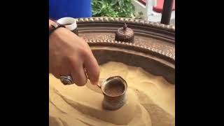 Turkish coffee on hot sandCherry blossom | Funny & Viral Videos Strange Clip, Good or Bad Experience