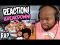 Black Anime Character Rap Cypher Reaction | GameboyJones ft Breeton Boi & more